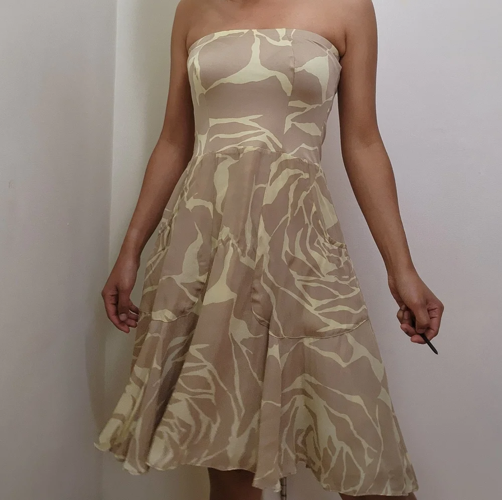 Yaya small silk dress - Picture 1 of 10